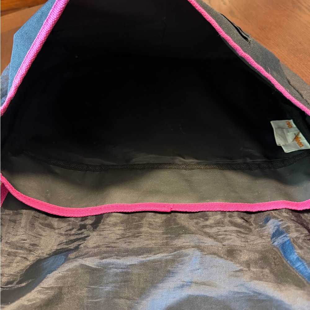 VTG rare HTF y2k 2000s preloved iCarly Pink & Black Messenger Bag - Picture 8 of 9